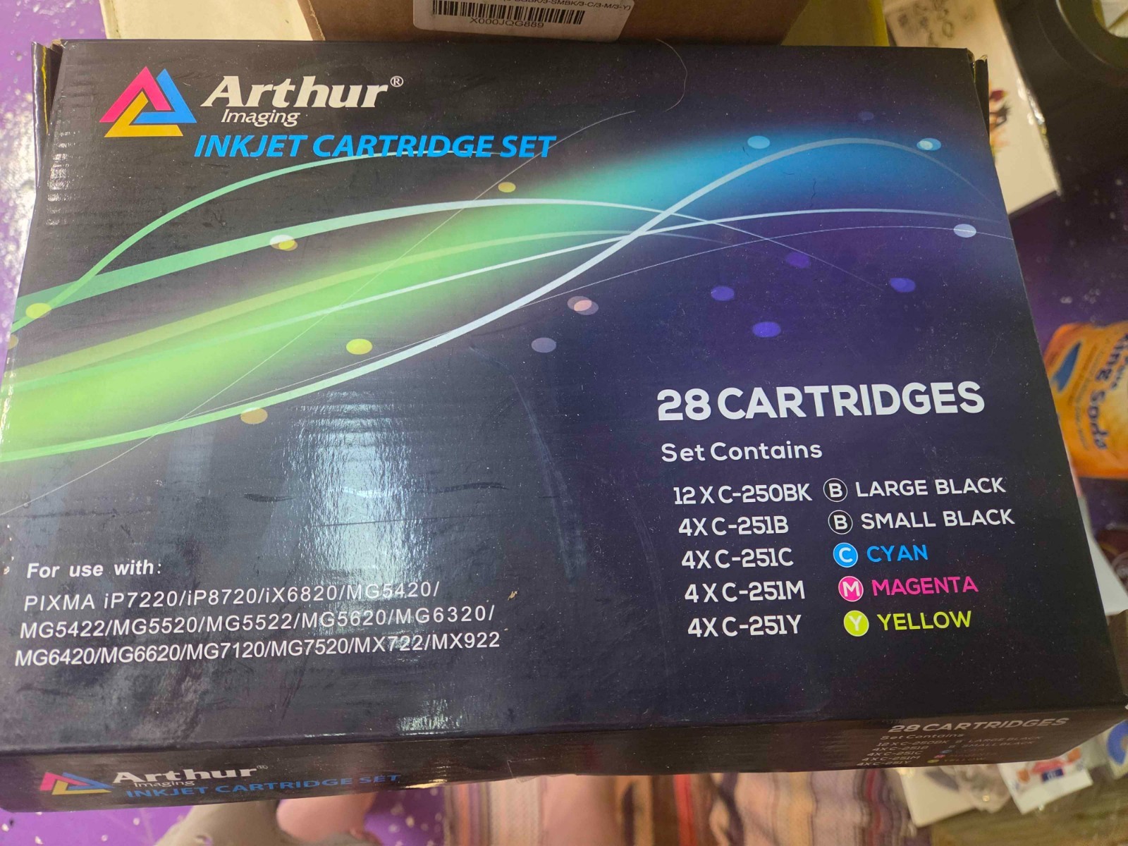 Arthur Imaging Ink Cartridge Replacement Set. What you see is what you get
