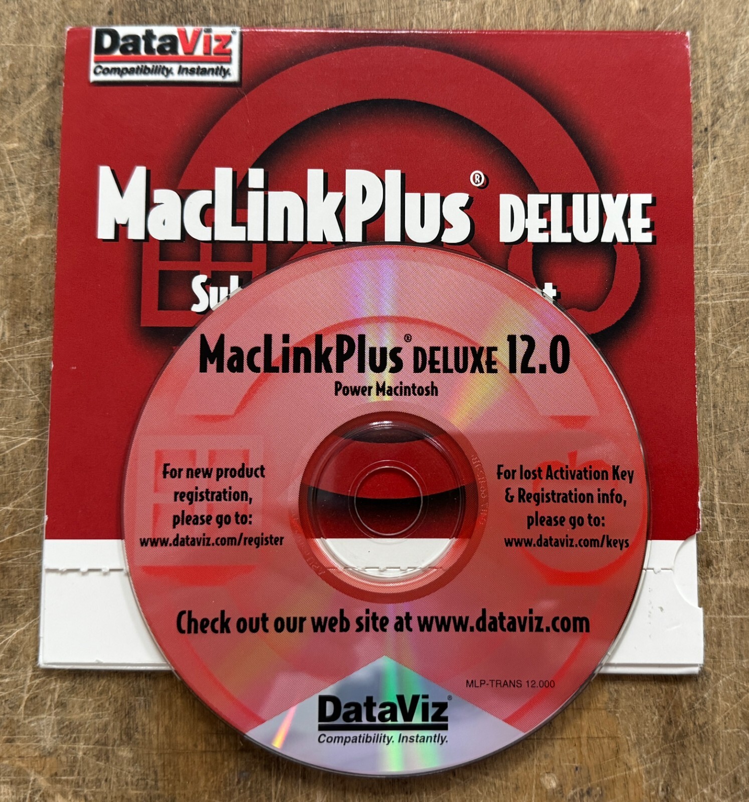 DataViz MacLinkPlus DELUXE 12.0 For Power Mac w/Registration & Activation
