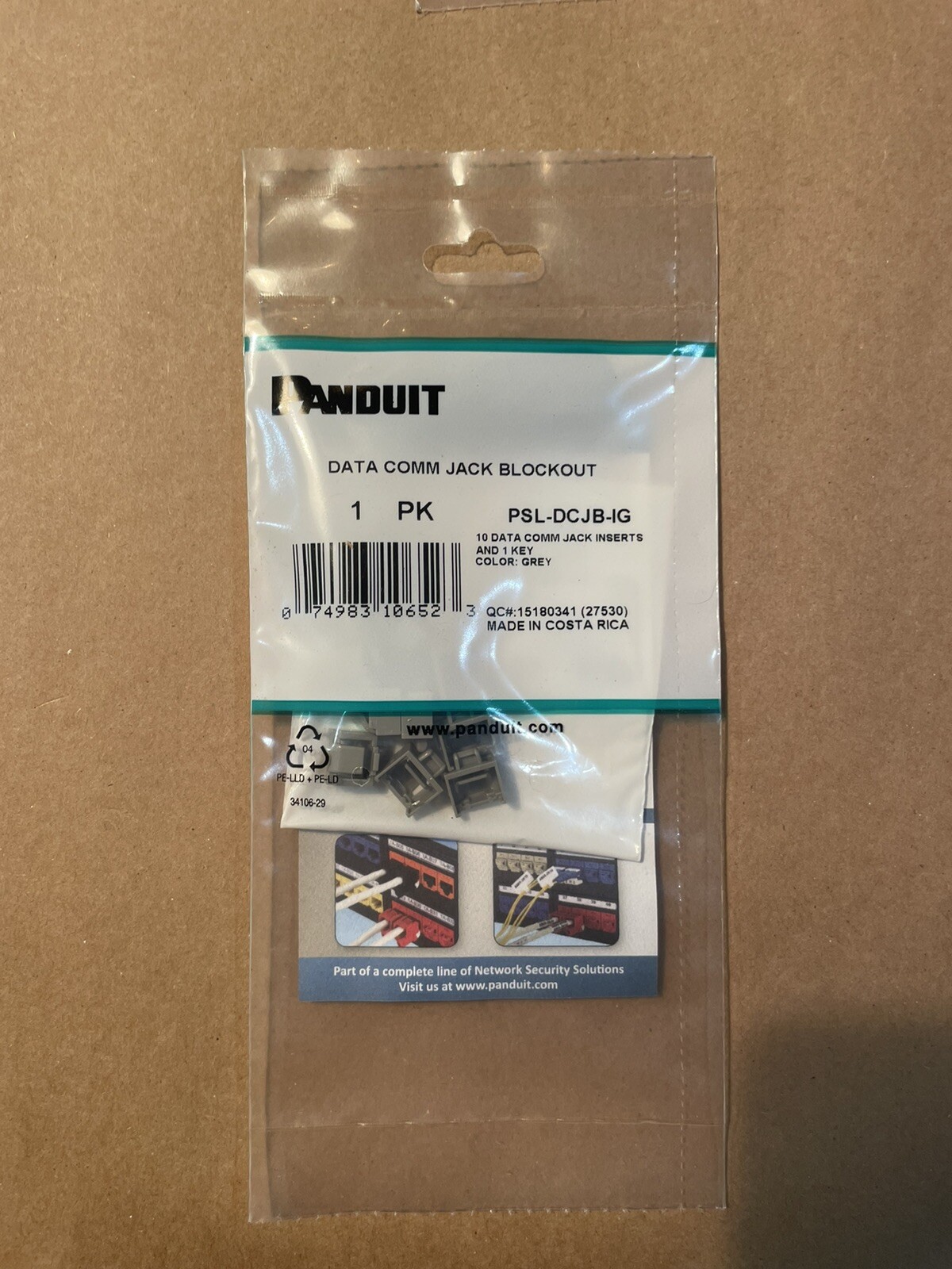 PANDUIT PSL-DCJB-IG