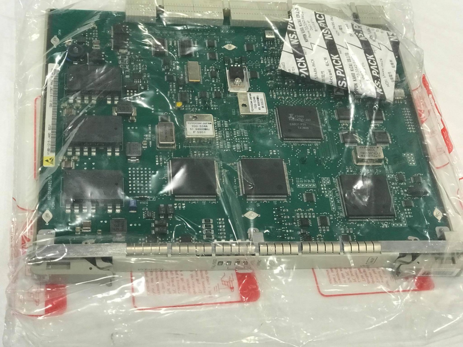FUJITSU  FLASH-192 TIMING/ SYNCHRONIZING CONTROL CLOCK UNIT NEW.
