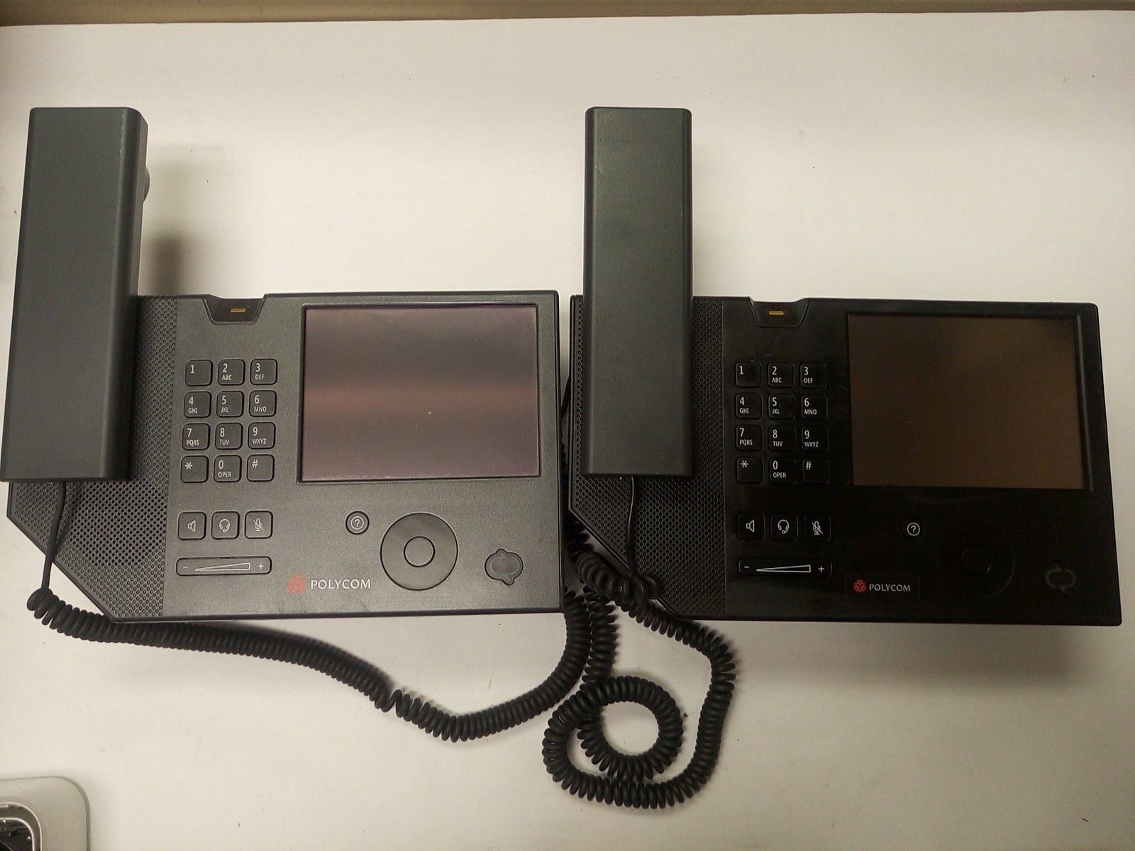 - LOT OF 2  Polycom CX700 IP VoIP Telephone  W/AC Power 