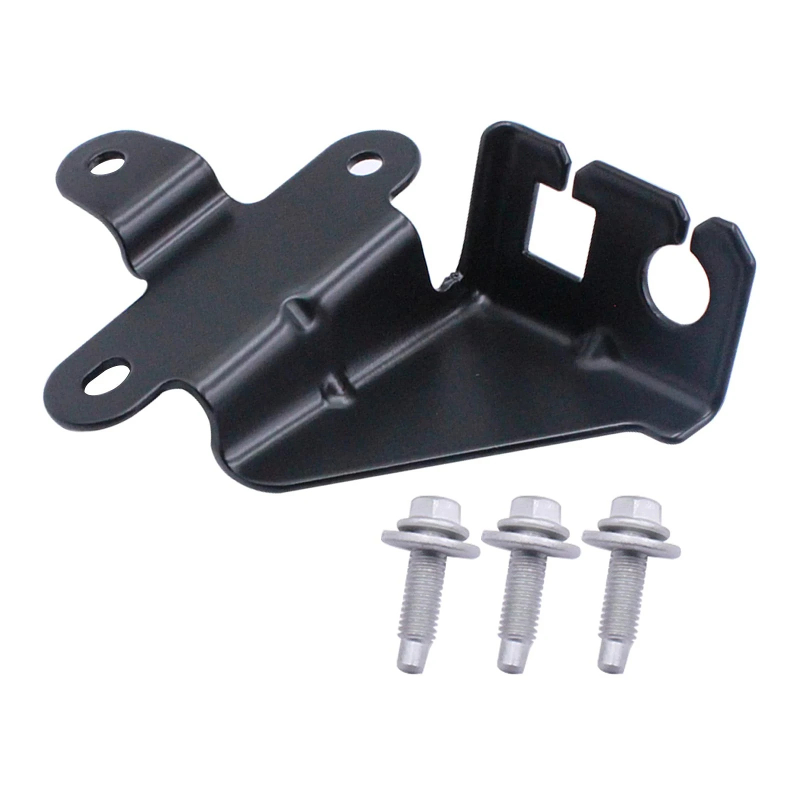 YHB Throttle Cable Bracket for drive by cable LS 4.8 5.3 6.0 Fits LQ4, Black 