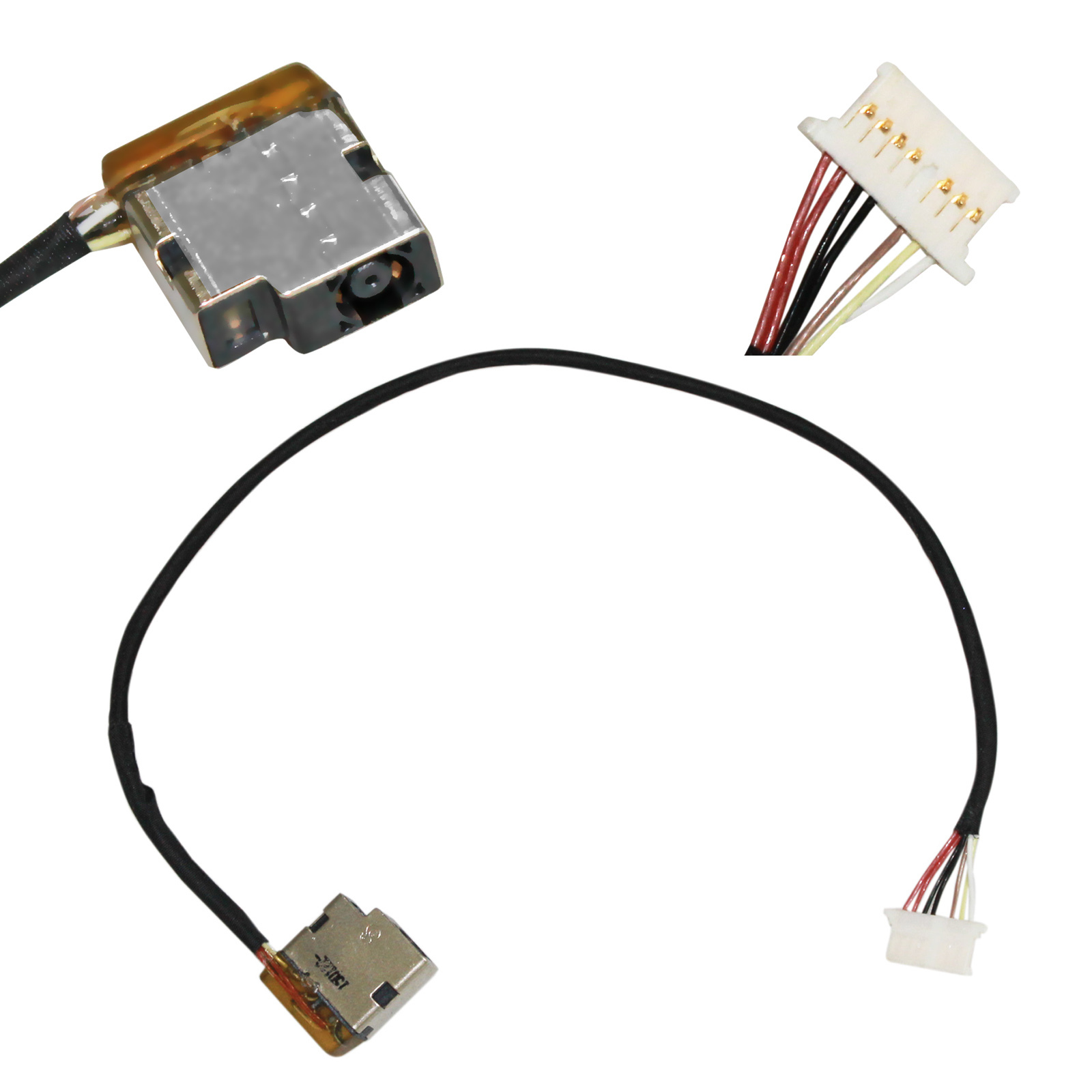 AC DC POWER JACK HARNESS SOCKET CONNECTOR FOR HP Pavilion 17-g 17t-g100 17z-g100
