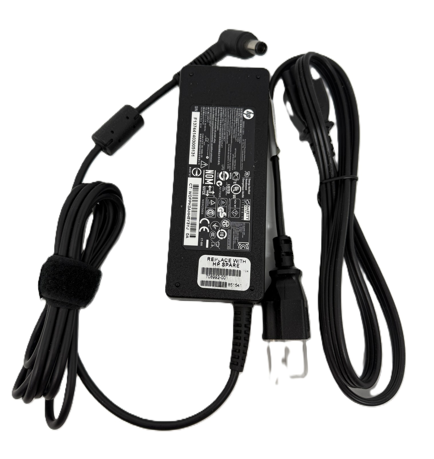 NEW Genuine OEM Power Charger for HP G71-447US, G71-449WM