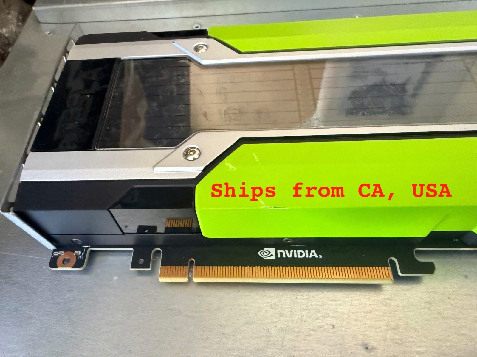 Nvidia Tesla M40 24GB GPU *Ships within 2 days from California* tested in system