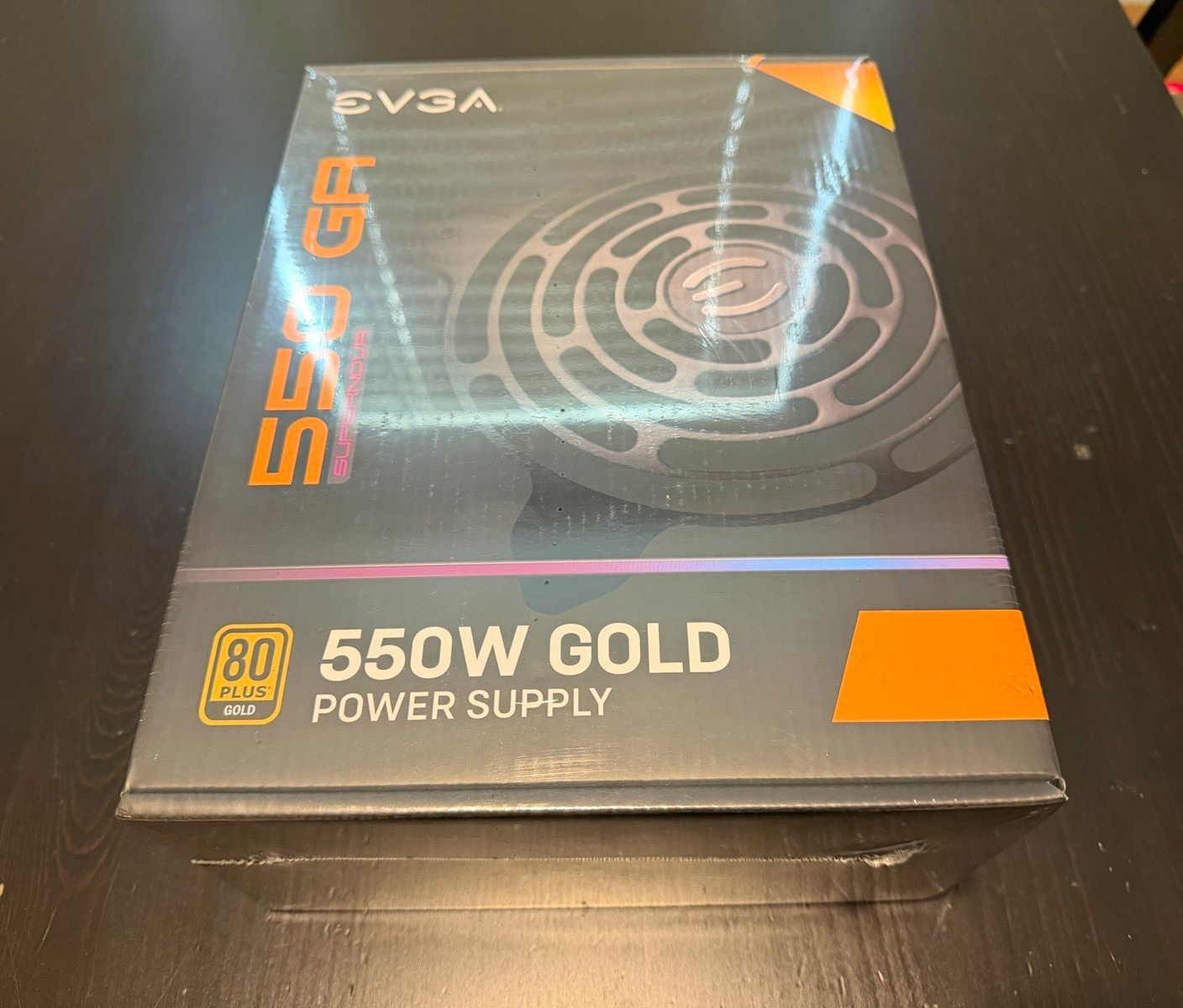 EVGA 550 GA 550W 80 PLUS Gold Fully Modular ATX Power Supply, Black