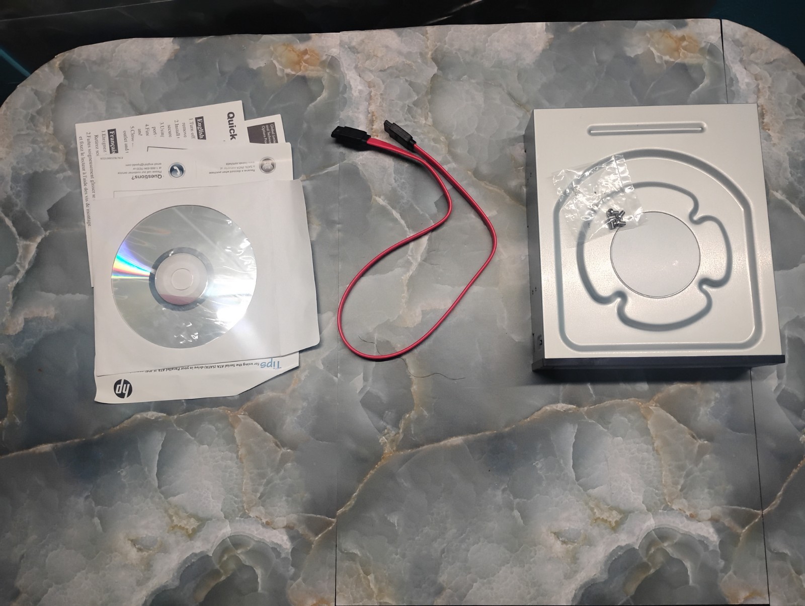 HP DVD1270 DVD/CD Rewriter Internal SATA Optical Drive Tested Working