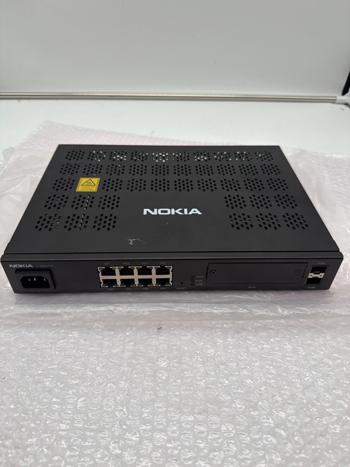 Nokia U-090CP-P ONT Optical Network Terminal 8-Port GigE Fiber 3FE47273AAAA