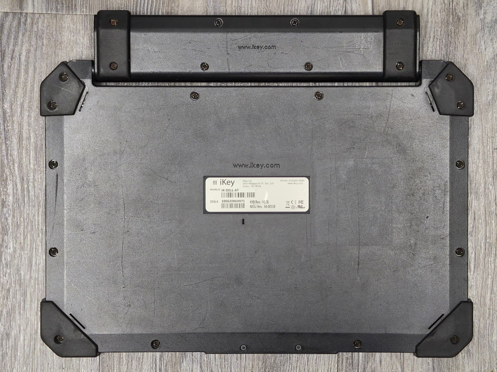 iKey IK-DELL-AT Attachable Keyboard for Latitude 12 Rugged 7202 - 7212 - 7220