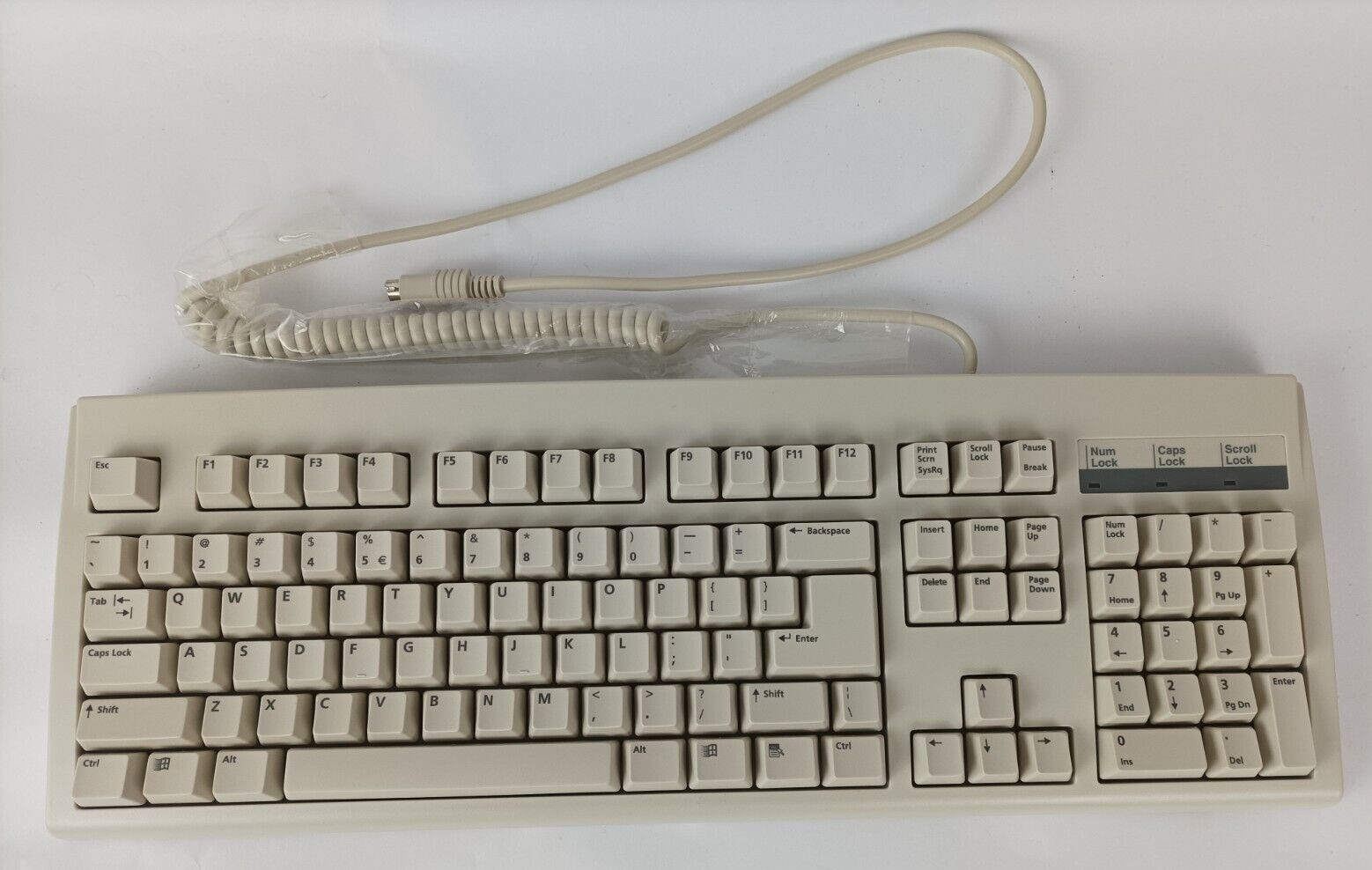 Original BTC 5121 D84506897 PS2 3000505347 Keyboard New US