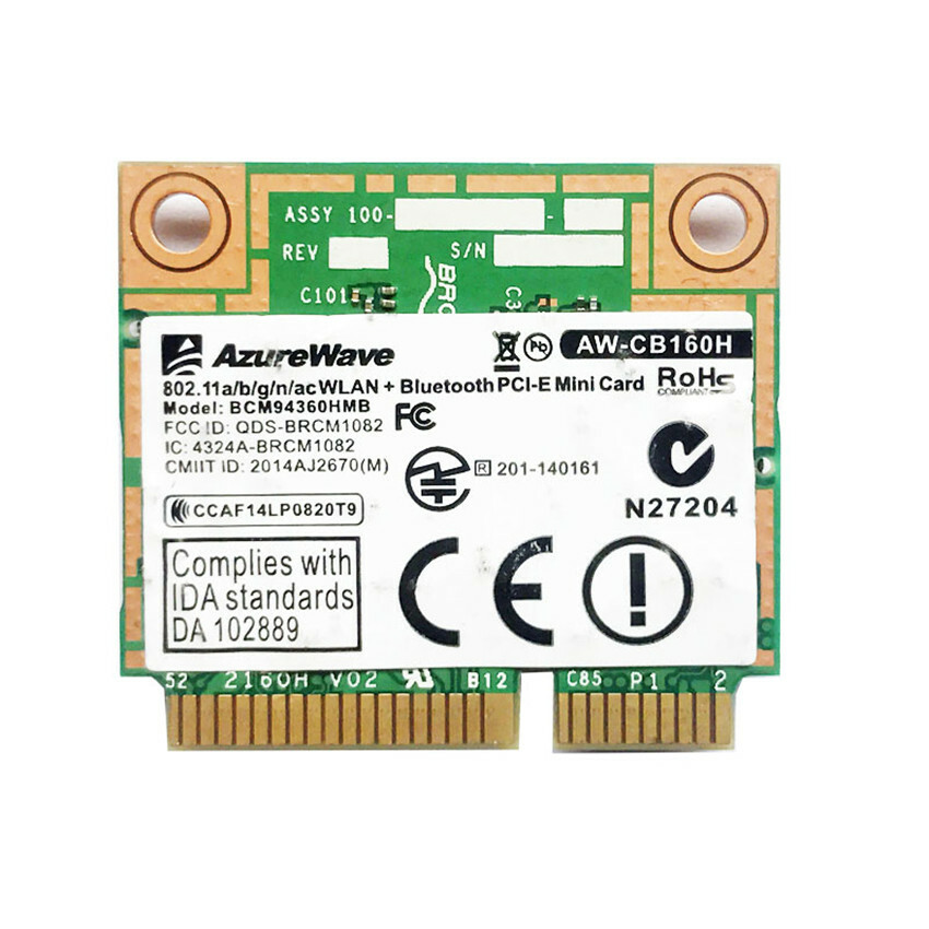 Bcm94360hmb ac1300m Bluetooth 4.0 wireless network card PCI-E supports mac