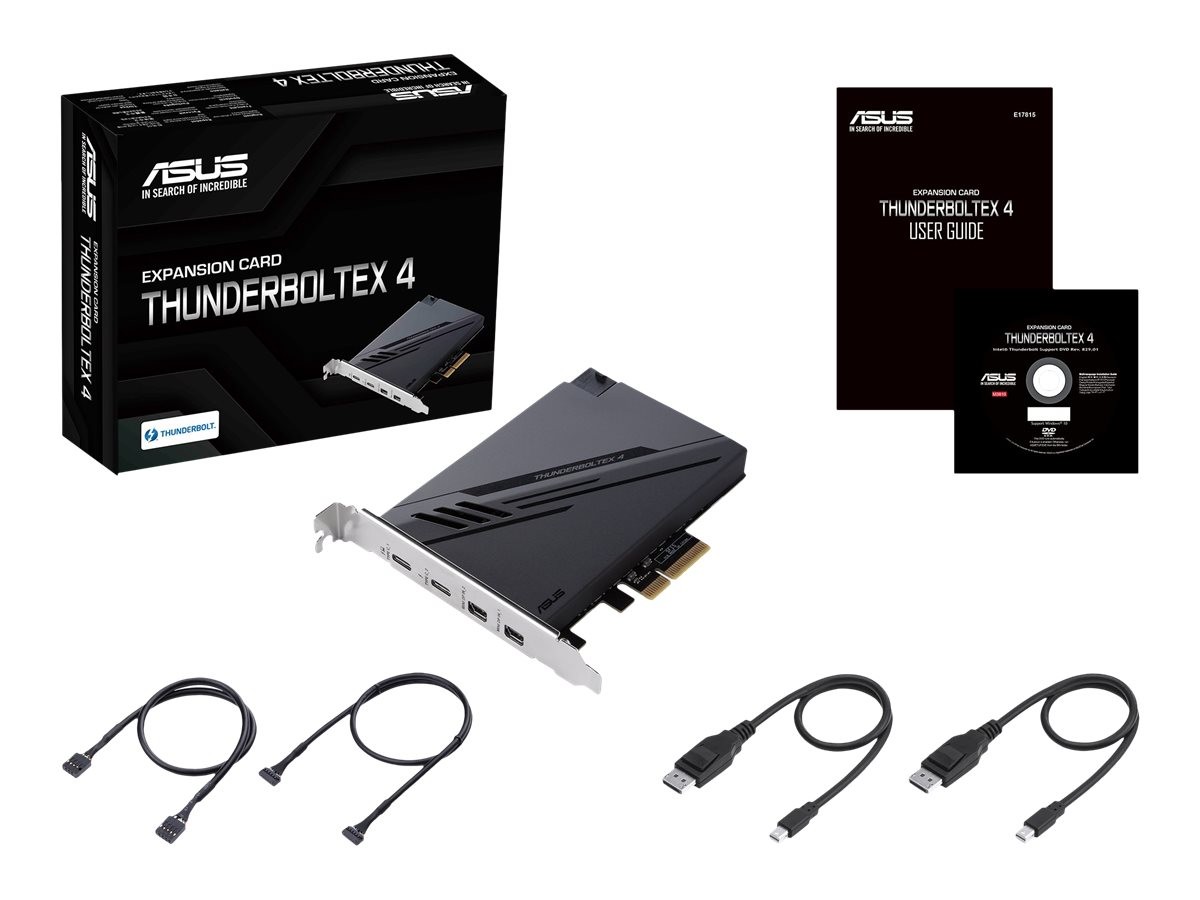ASUS ThunderboltEX 4 4 PCIe Mini PCI Interface Card 90MC09P0-M0EAY0