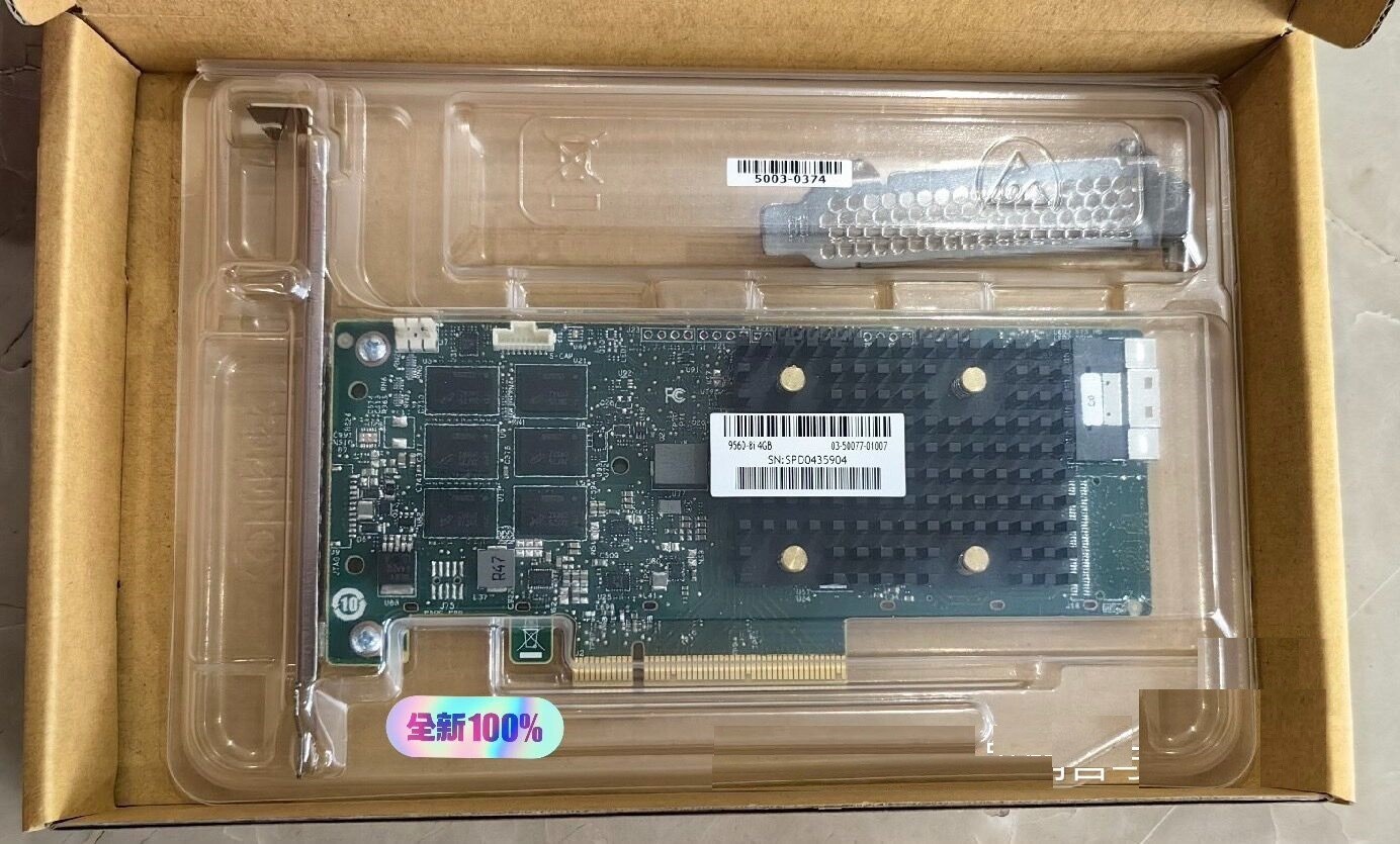BROADCOM 05-50077-01 PCI-Express 4.0 x8 PCI-Express MegaRAID 9560-8i RAID