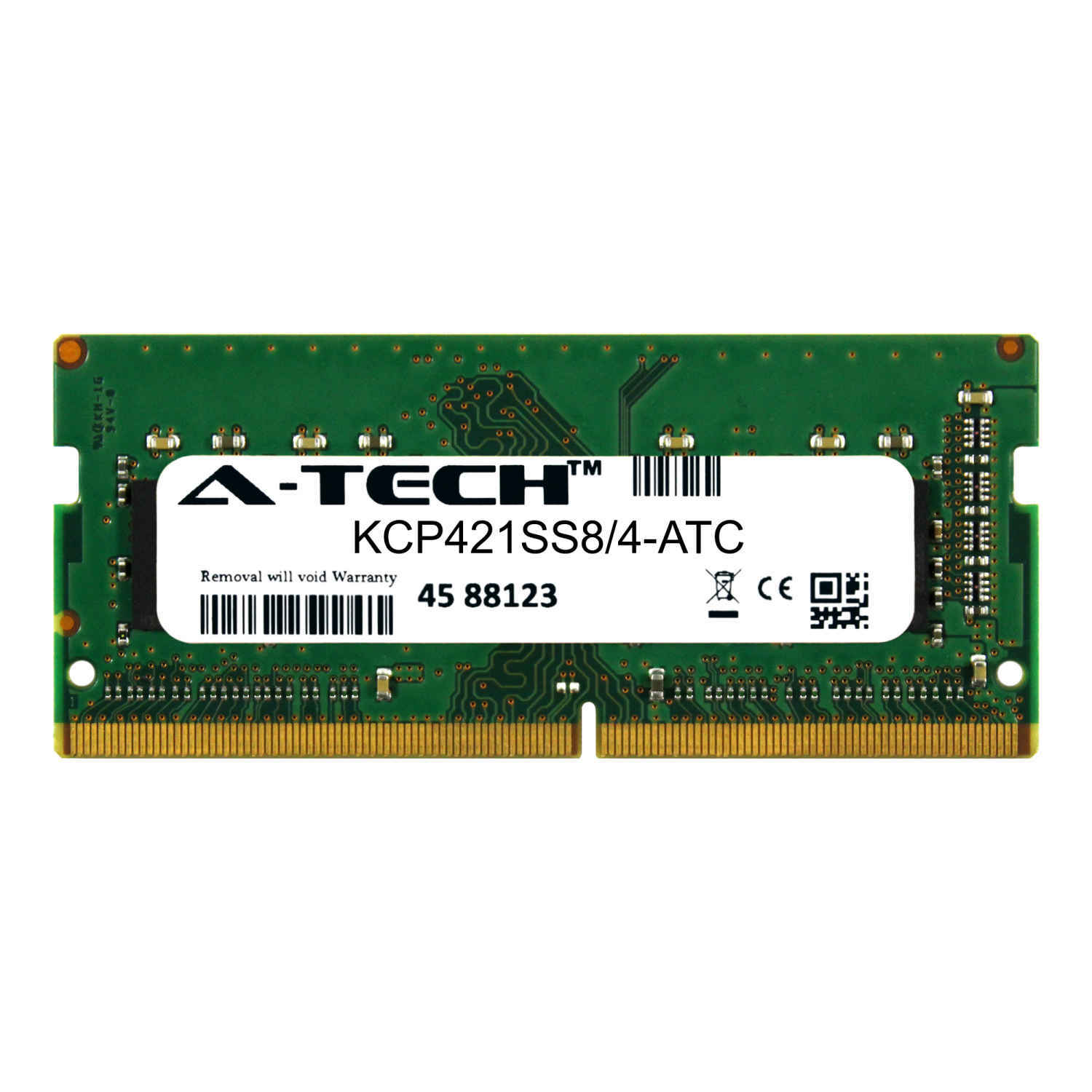 4GB DDR4 PC4-17000 SODIMM Replacement for Kingston KCP421SS8/4 Laptop Memory RAM