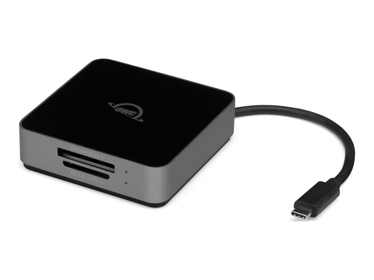 OWC Atlas Dual CFexpress+ SD Card Reader CF Express Type OWCTCCFXBSDRDR