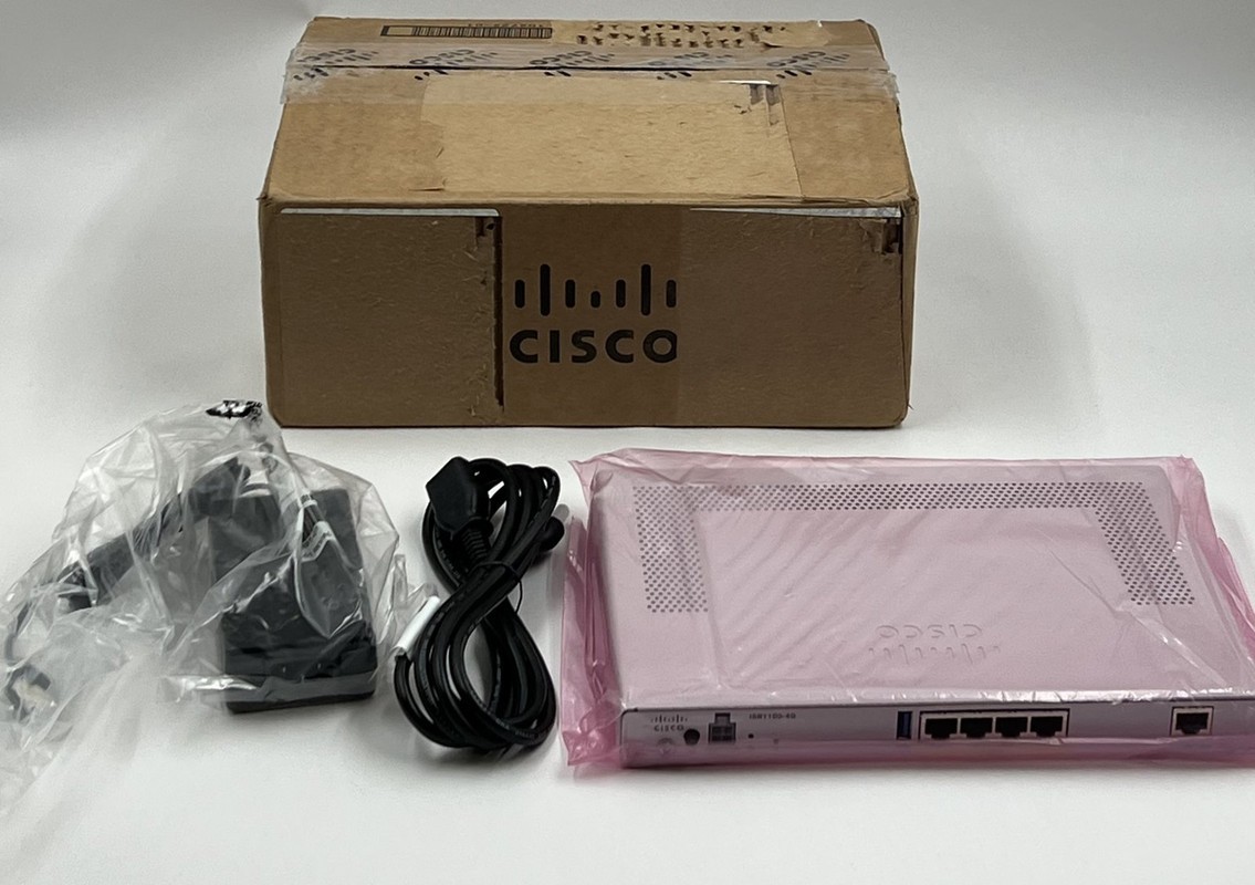 CISCO SYSTEMS 4-PORT INTEGRATED SERVICES ROUTER 1100-4G ISR1100-4G