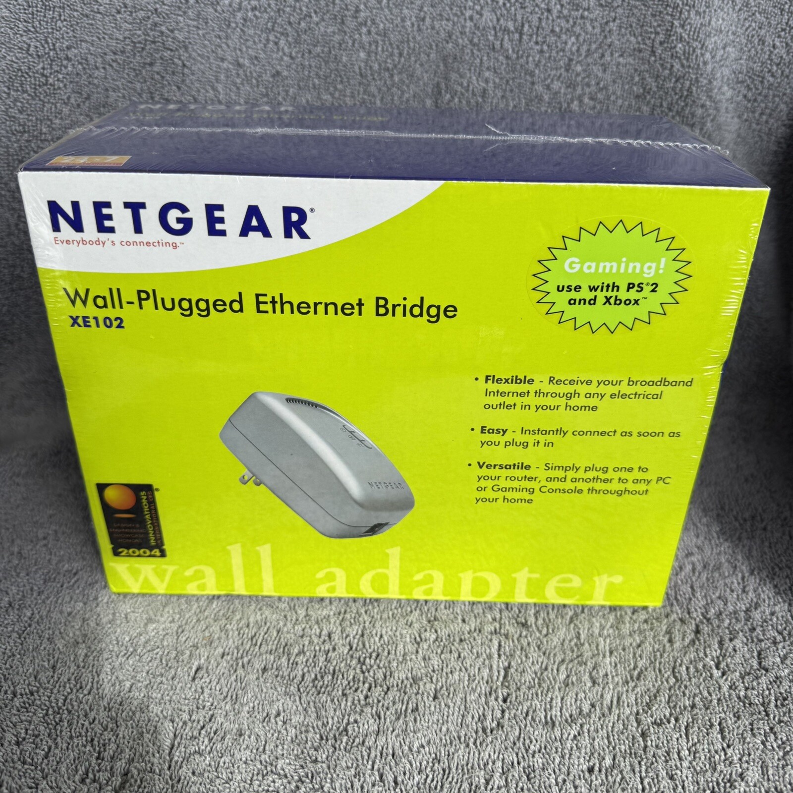 NETGEAR XE102 Wall-Plugged Ethernet Bridge New
