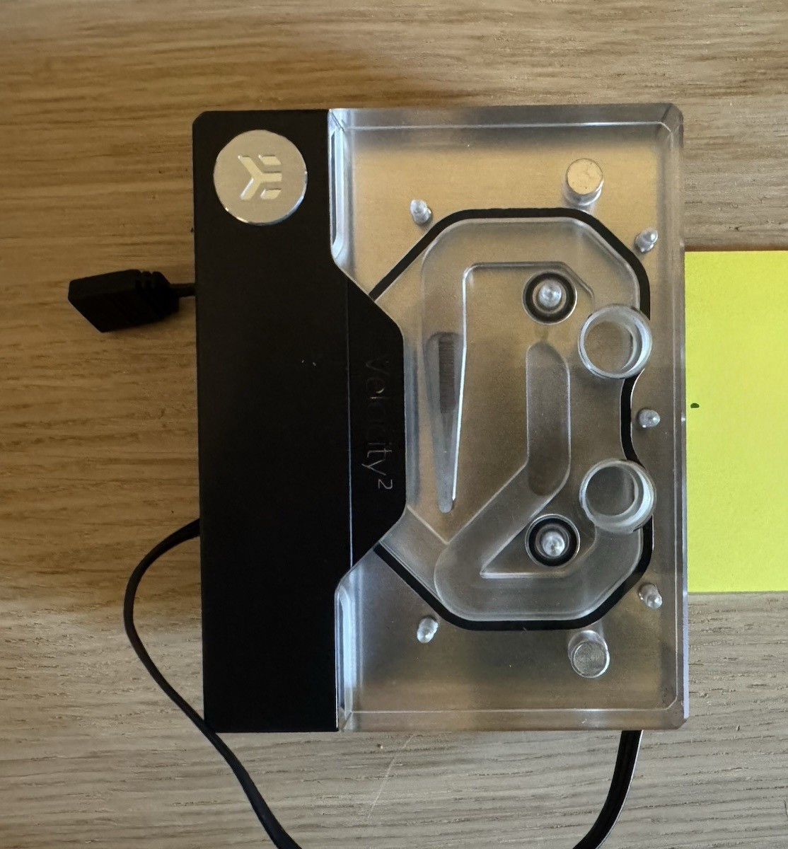 EK-Quantum Velocity² D-RGB AM5 Nickel/Plexi CPU Water Block