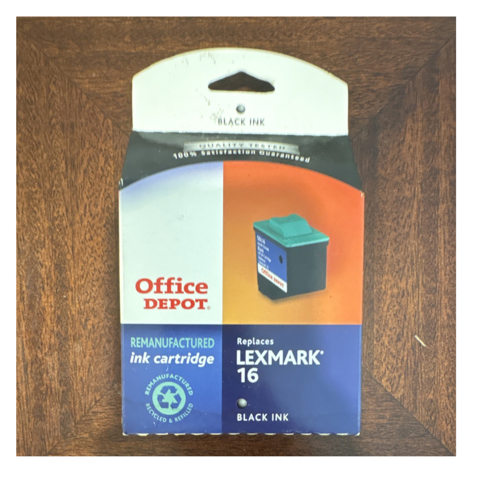 Office Depot Black Inkjet Cartridge for Lexmark 16 ODL16