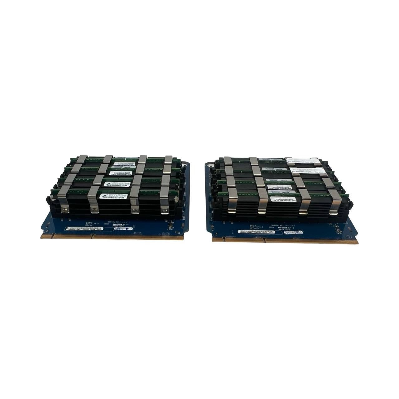 Lot of 2 Apple 2008 Memory Riser p/n 820-2178-B w/ Total 18GB