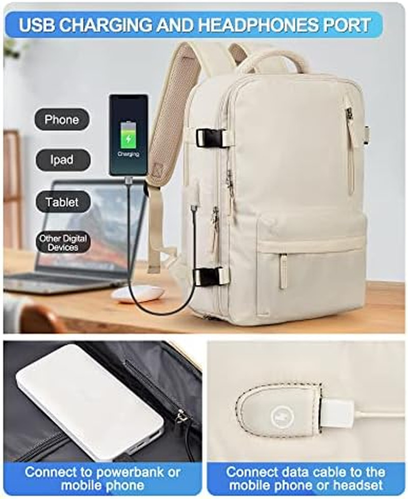 Carry on Backpack,Large Travel Backpack for Women Men Airline Approved Gym Backp