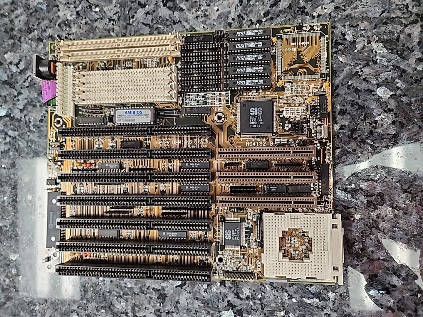 Vintage MSI MS4132G Ver 2.2 Socket 3 Motherboard