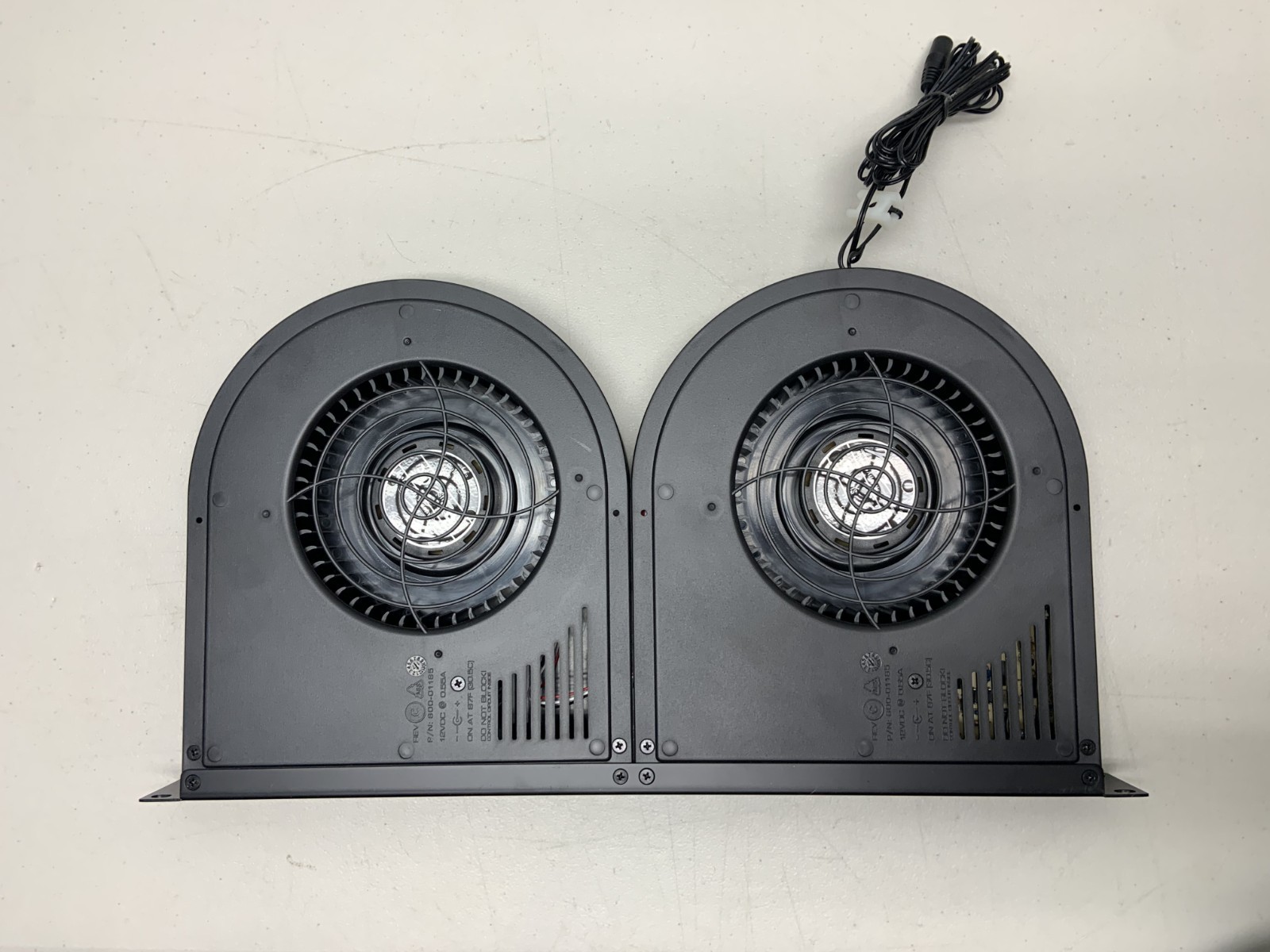 Middle Atlantic QBP-2 Rackmount Quiet Blower Panel - 32 Db - 1 RU