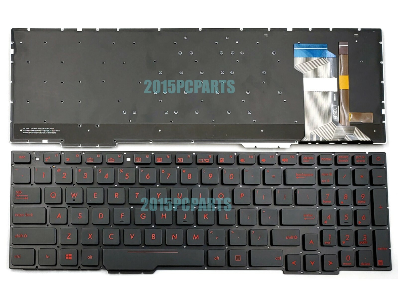 New Asus ROG FX753VD FX753VE ZX53VD ZX53VE ZX53VW ZX73VD Keyboard US Backlit