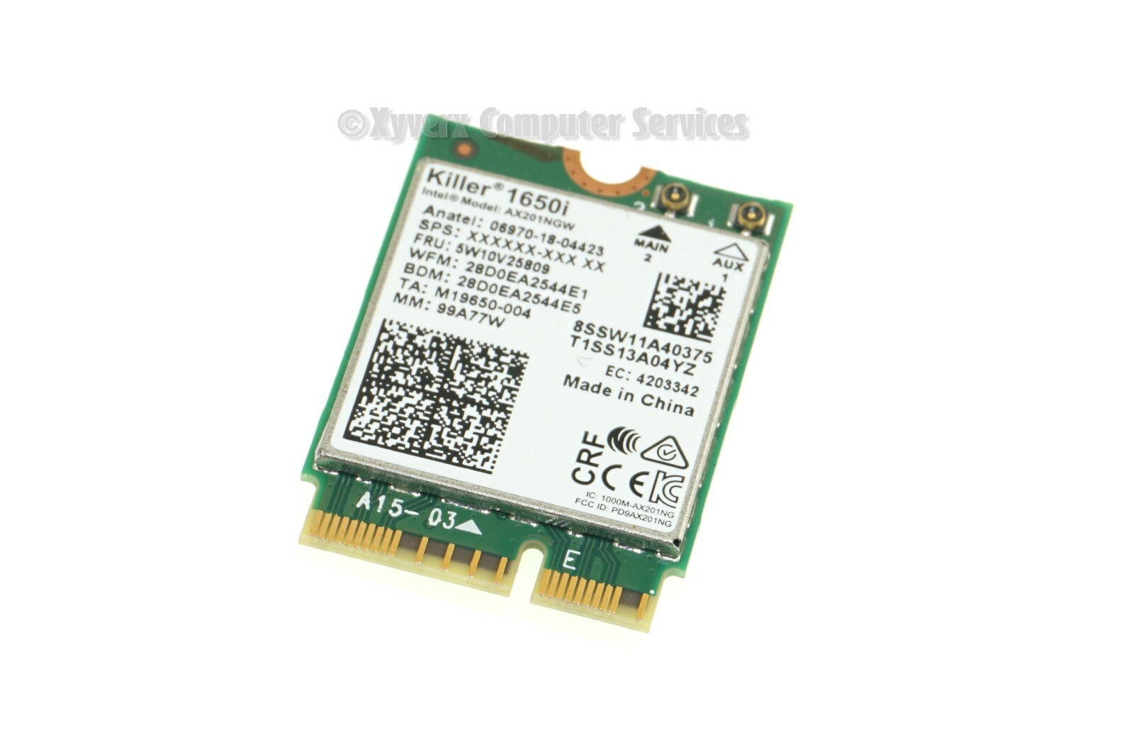 06970-18-04423 AX201NGW OEM ACER WIRELESS BLUETOOTH CARD AN515-56FC N20C1(CB74)