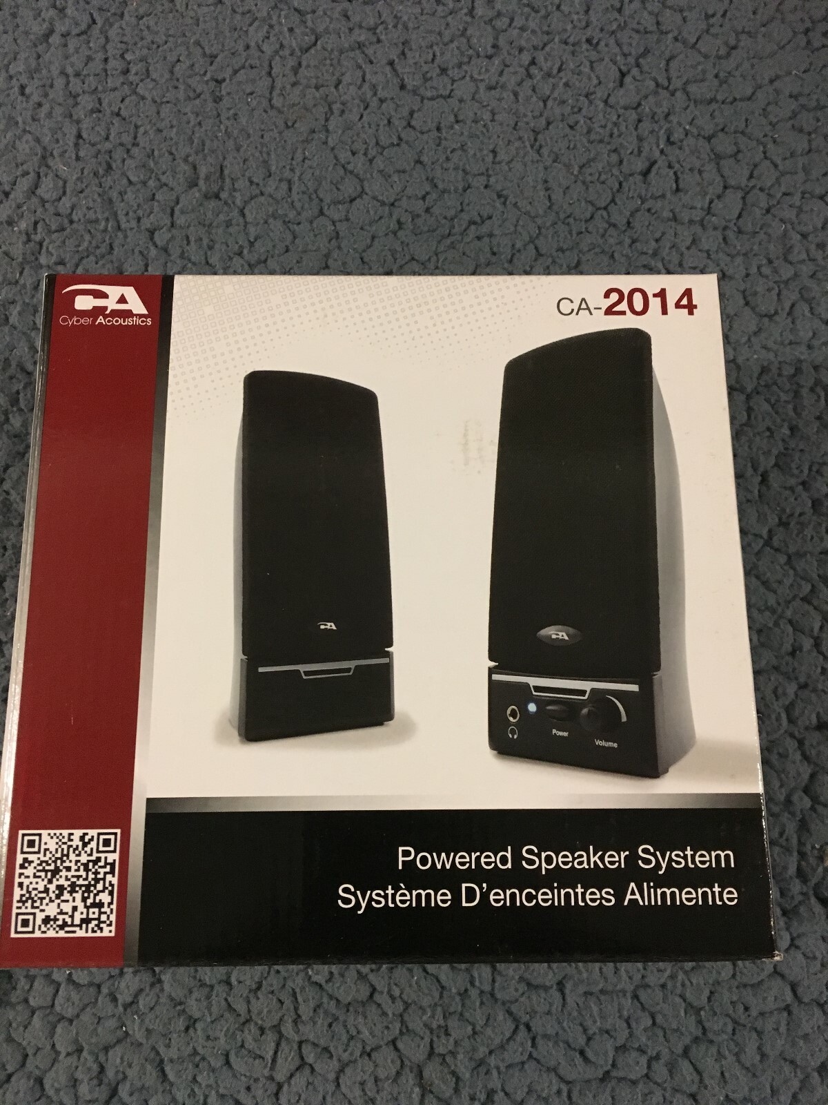 Cyber Acoustics CA-2014 Computer Speakers Powered Speaker System
