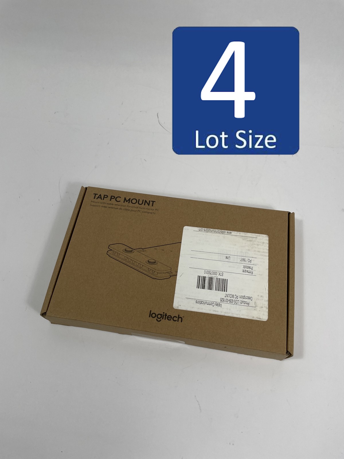 New Lot of 4 Logitech Tap PC Mount 939-001825