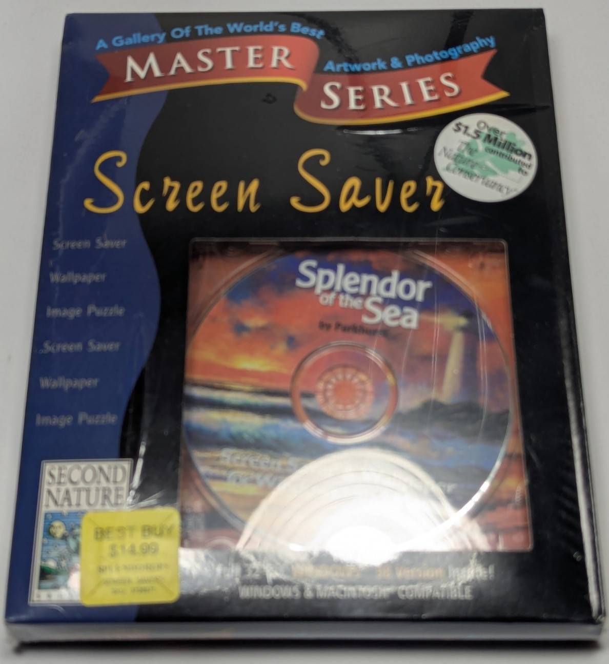 Master Series Screen Saver Splendor Of The Sea 1999 PC Software by Parkhurst