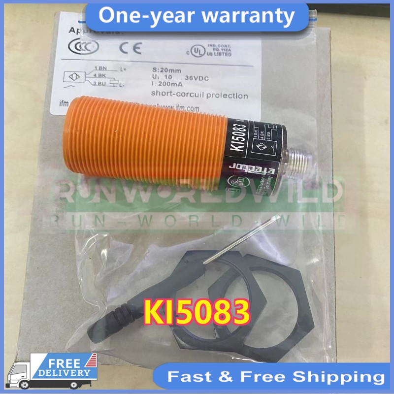 KI5083 1PCS New For IFM proximity switch sensor KJ-3200NFPKGP2T/US fast shipping