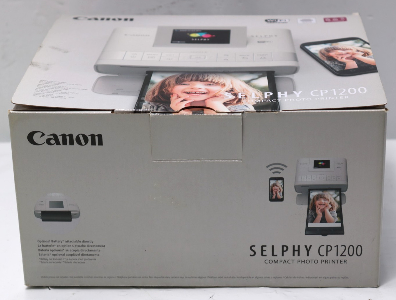 Canon Selphy CP1200 Compact Wireless Color Photo Printer - NEW