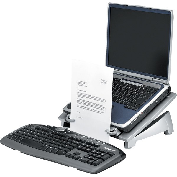 Fellowes 8036701 Laptop Riser 17" Support Silver