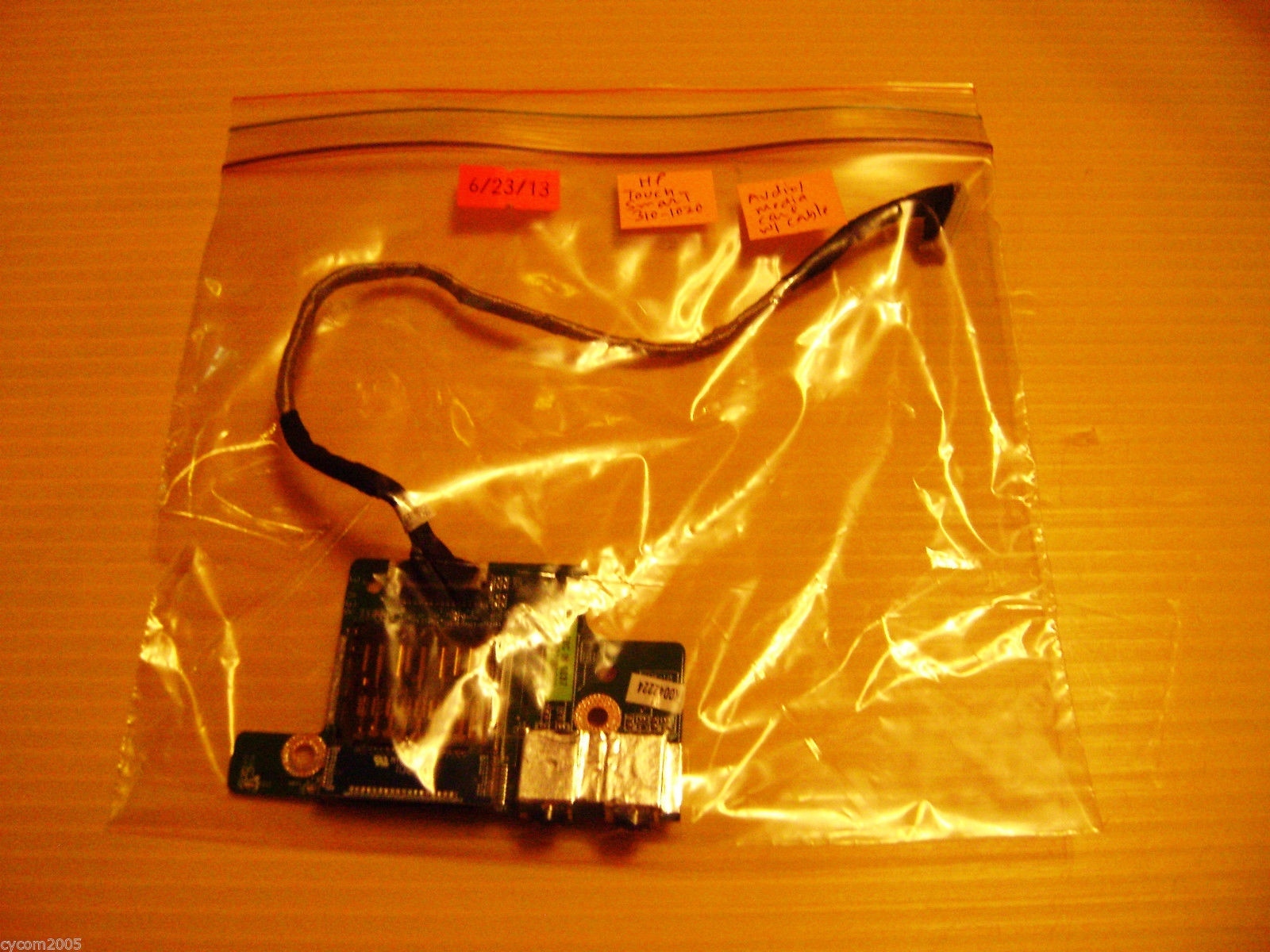 HP TOUCHSMART 310-1020 AUDIO & SD-CARD READER BOARD w/cable 32NZ2IB0000