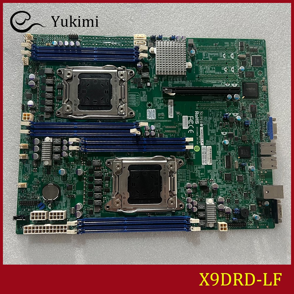 FOR Supermicro X9DRD-LF Ｍotherboard Test OK