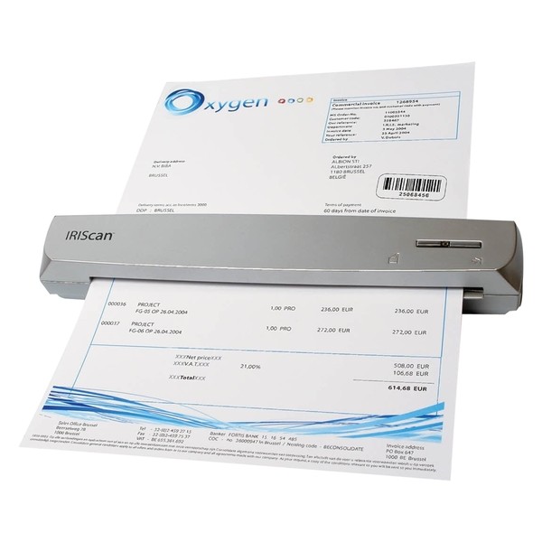 Iris Inc 458510 IRIScan Express 4 Portable Scanner 1200DPI USB