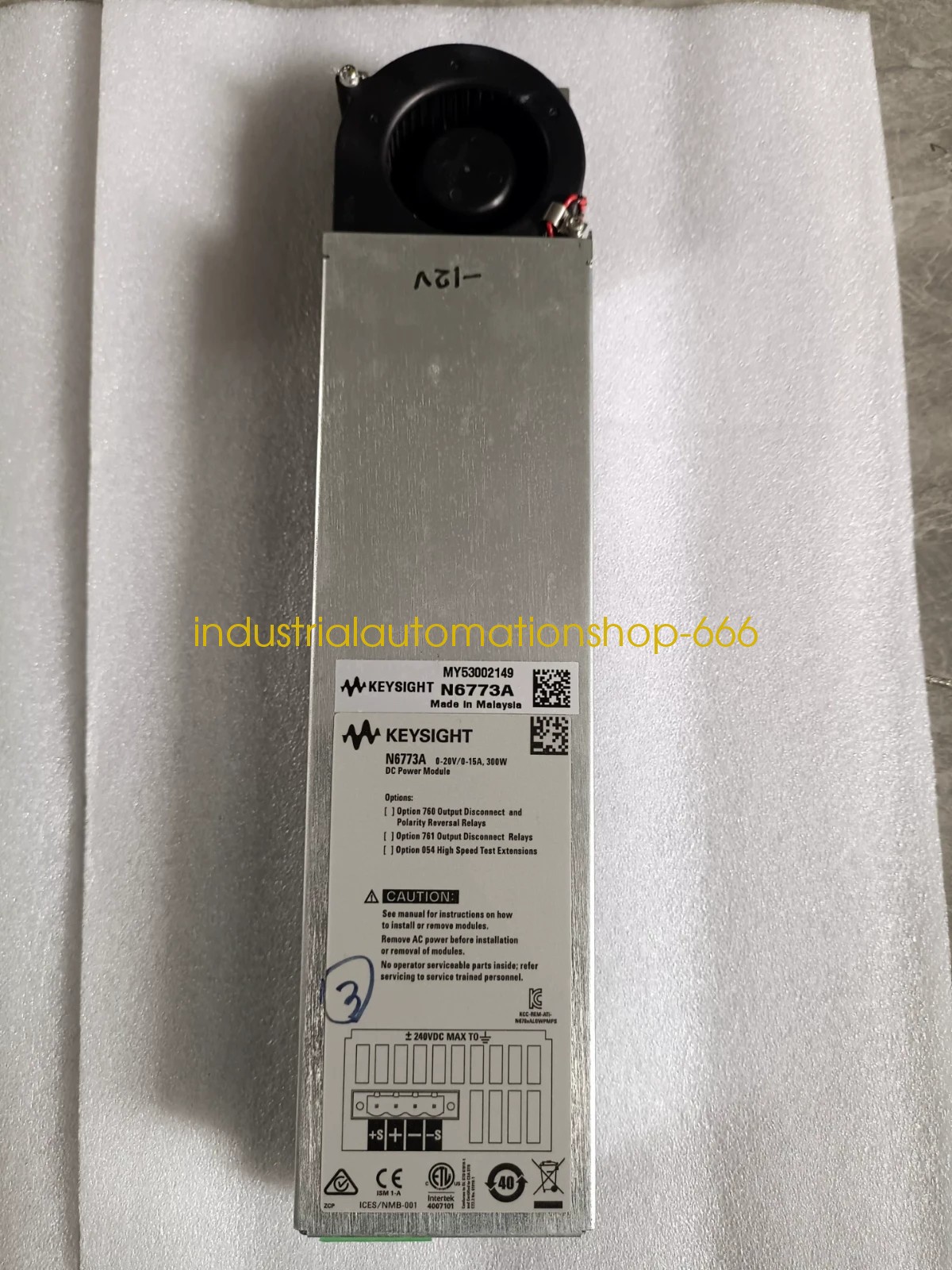 1PCS Used Agilent N6773A power module Via DHL or FedEX