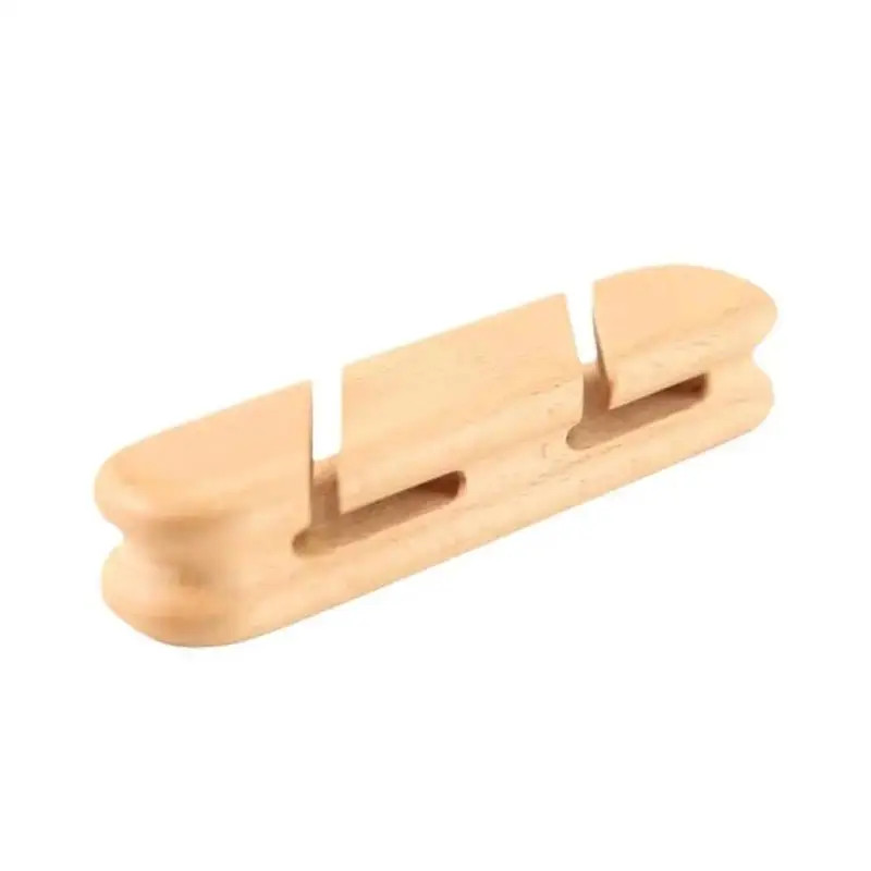 Solid Wood Cable Organizer Fixed Data Cable,Headphone/Data Cable Management Spac