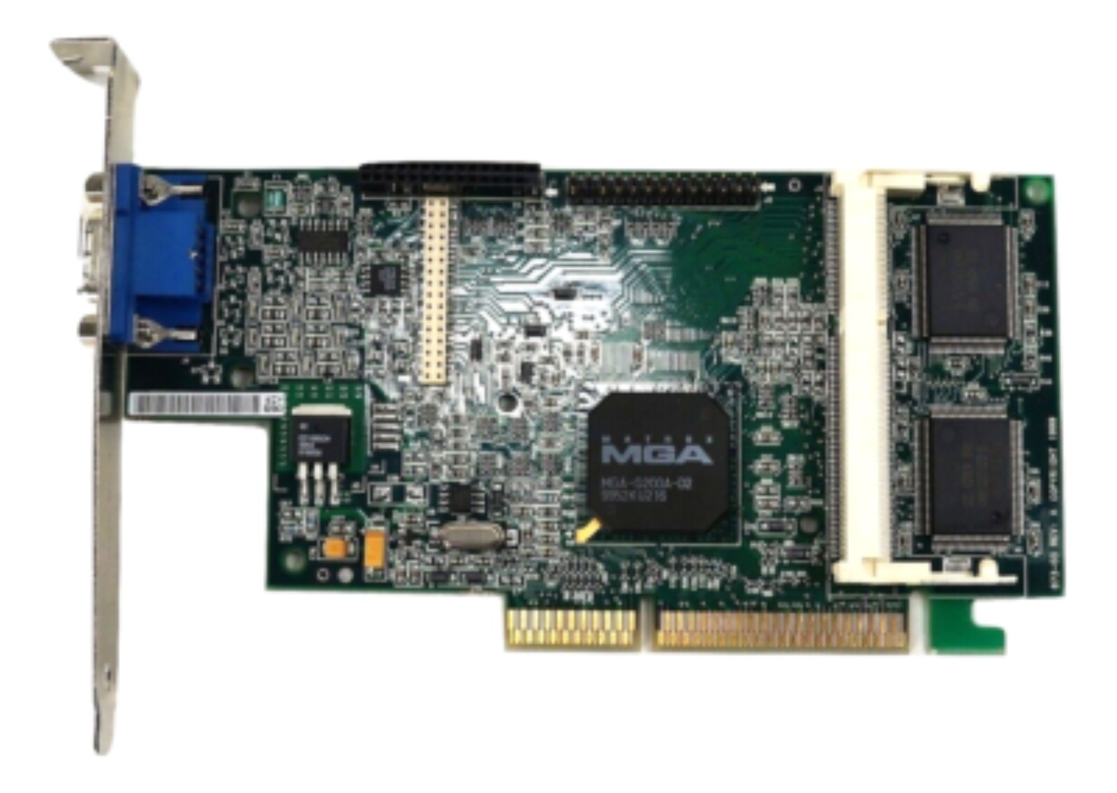 Matrox 873-03 Agp Video Card Tested Working