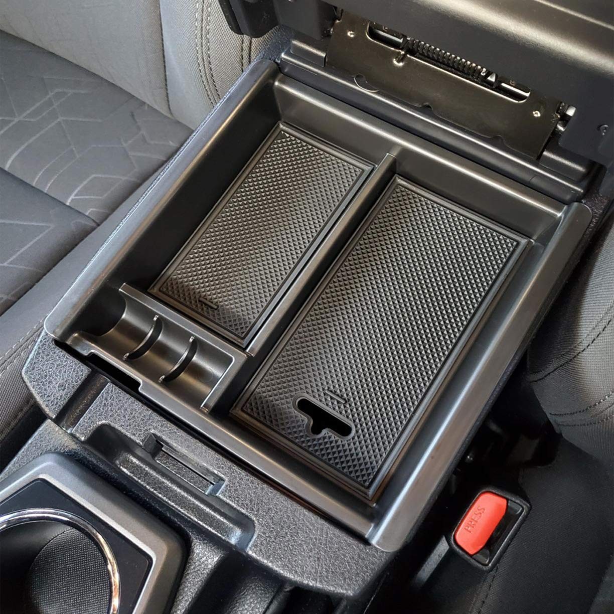 JKCOVER Center Console Accessory Organizer Compatible with Toyota Tacoma 2016 20