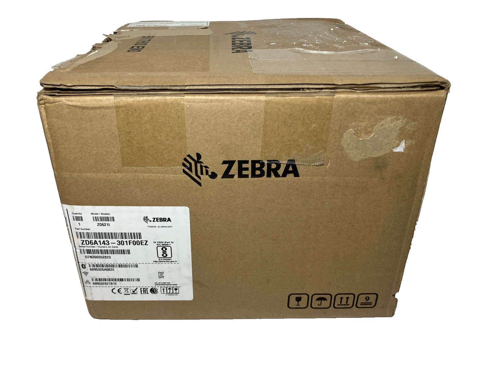 Zebra GX420d GX42202510000 Label Printer 6 In/s USB Serial Parallel New Open Box
