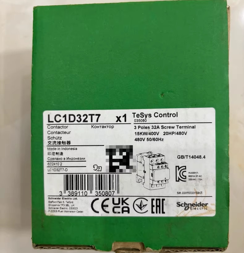 1 Pcs Brand New Schneider LC1D32T7 AC Contactor Fast shipping DHL/Fedex