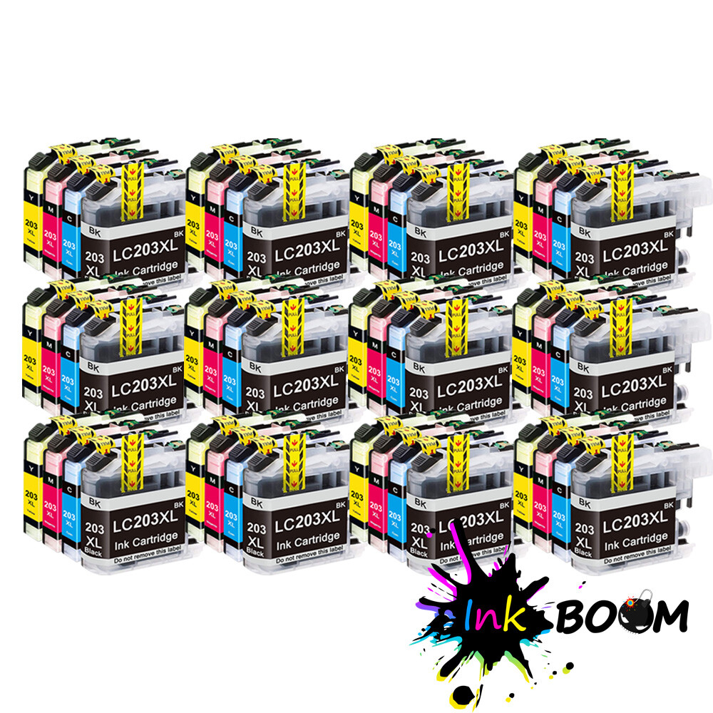48 Ink Cartridge fits Brother LC203 MFC-J4320DW J5720DW J5520DW J4320DW J480DW