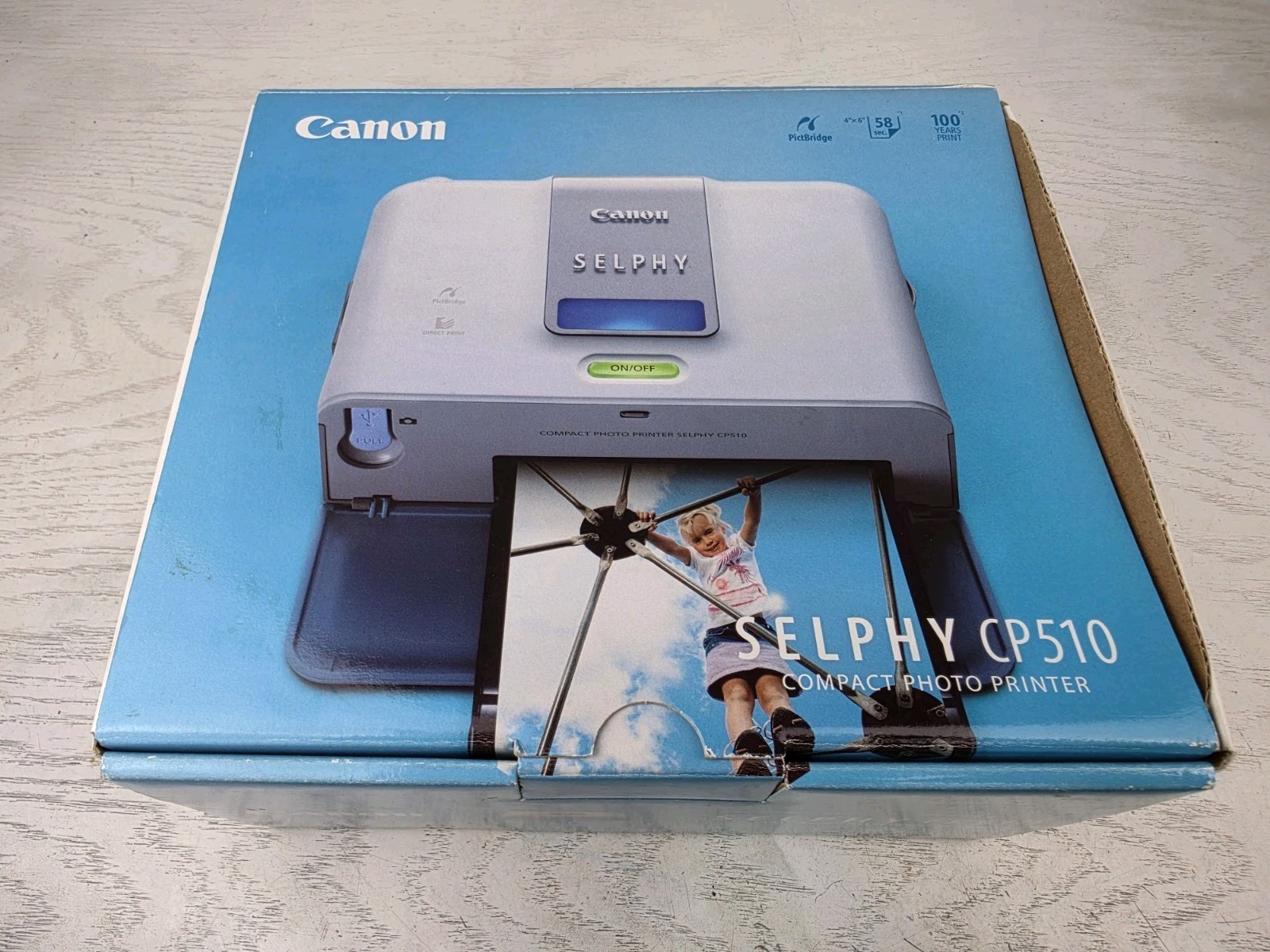 Canon SELPHY CP510 Compact Digital Photo Printer 4x6 Thermal Dye Sublimation