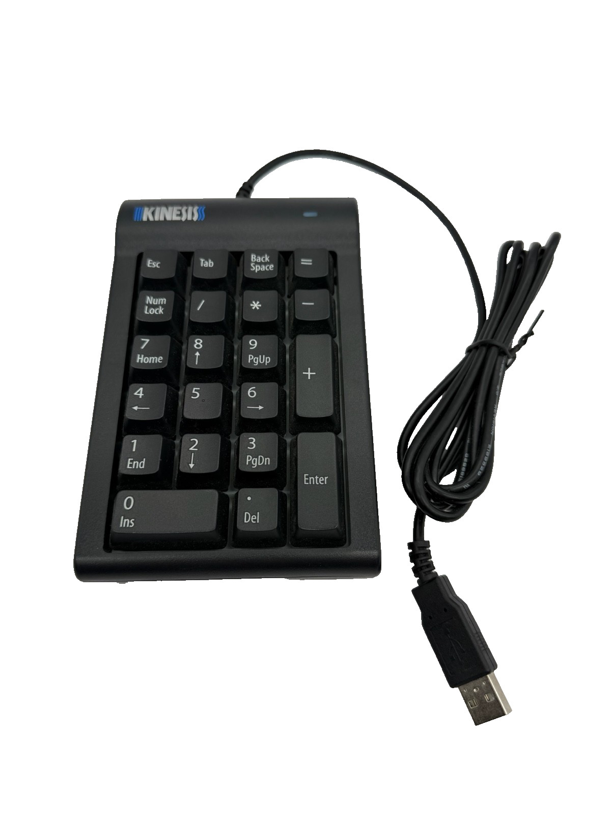 Kinesis AC210USB -BKL Wired Low-force Keypad for PC - Black