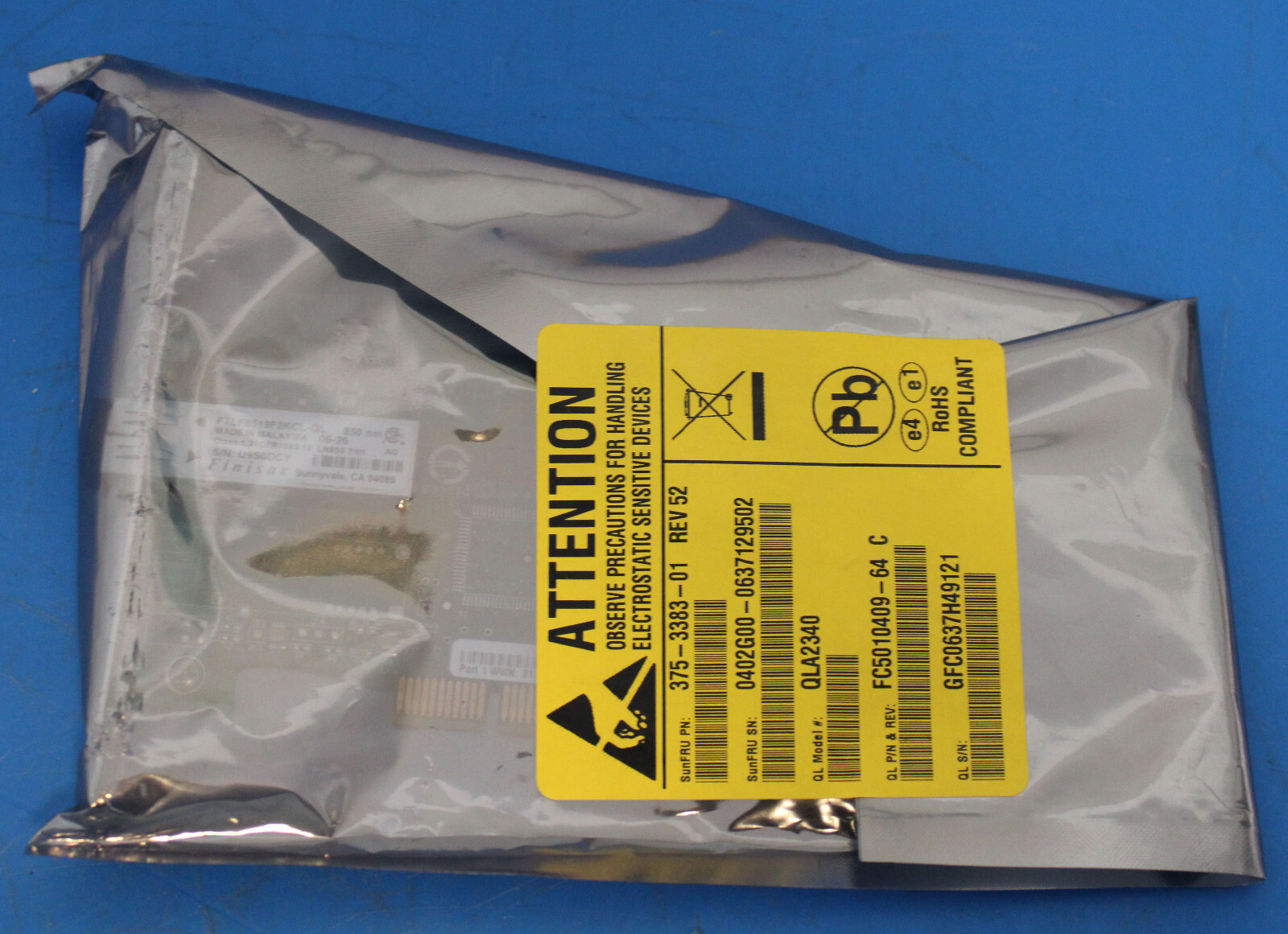 New QLogic QLA2340 64-bit 133MHz PCI-X to 2 Gb Fibre Channel sanblade Adapter