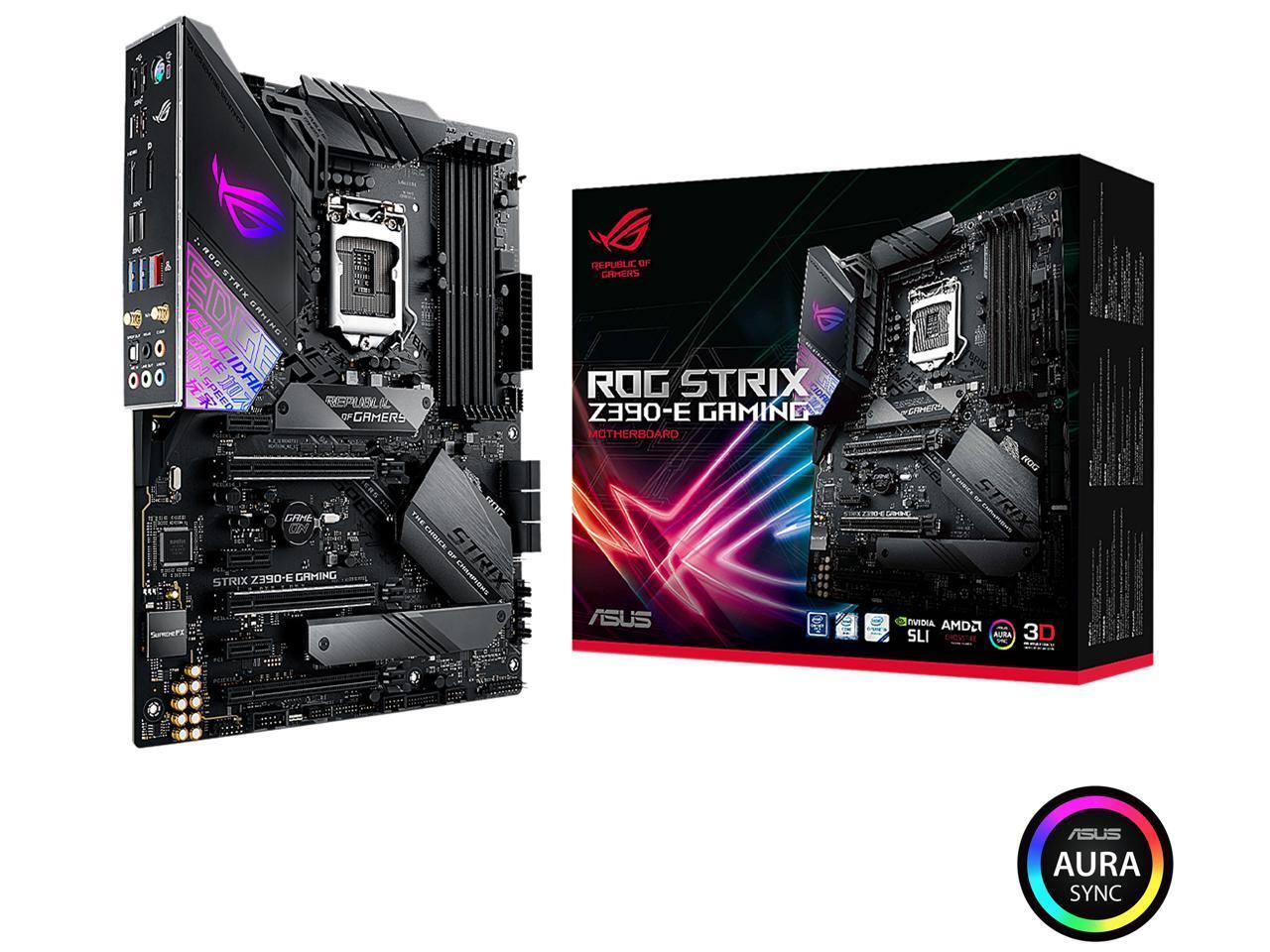ASUS ROG STRIX Z390-E GAMING LGA 1151 Intel Motherboard