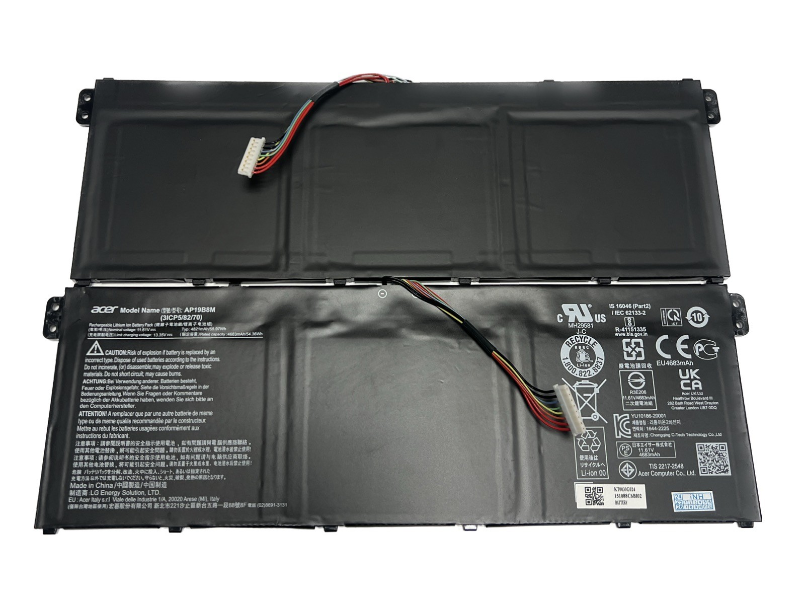 Genuine AP19B8M Battery for Acer Swift 3 SF314-511-54ZK SF314-59 CB317-1H-C41X